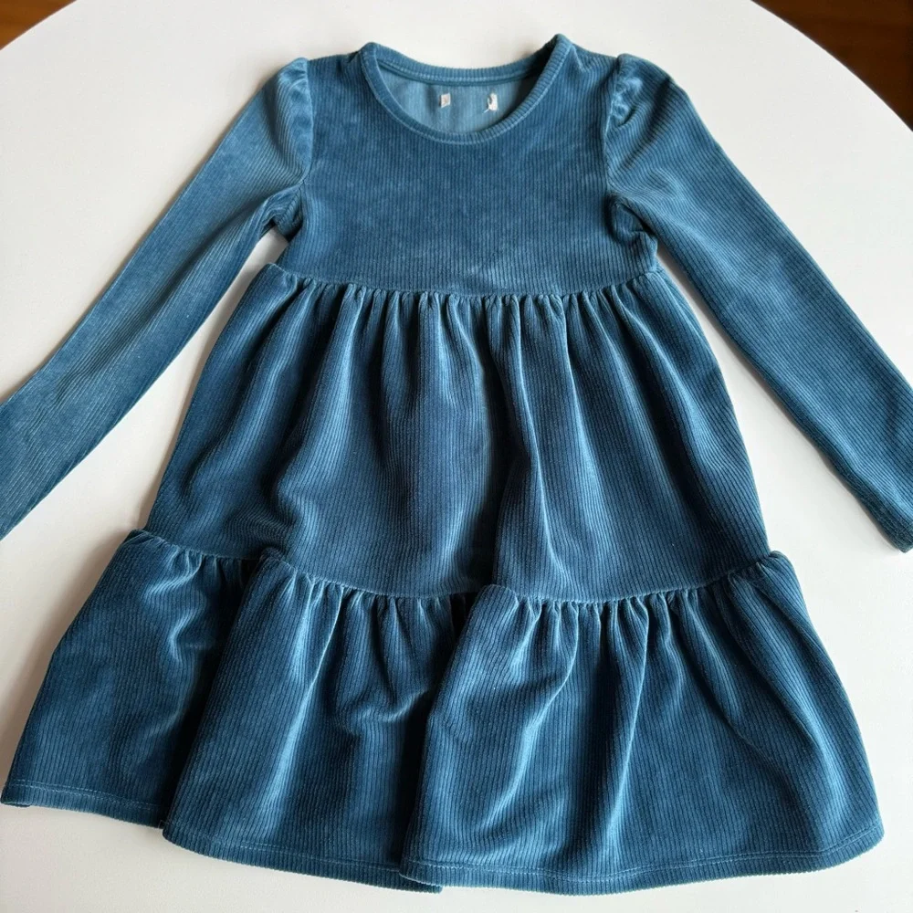 Kids Clothing Bundle with Sweatshirts, Pants and Dress 4Y-5Y Girl’s Boy’s